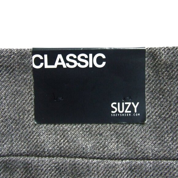 Suzy Shier trousers brown vintage flare pants pleated Y2K 2000s new old stock - Picture 8 of 13